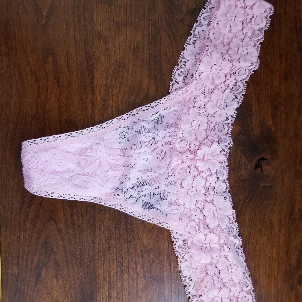 Victoria Secret Pink lace thong